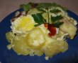 Cartofi gratinaţi cu brânză, ouă şi smântână-7