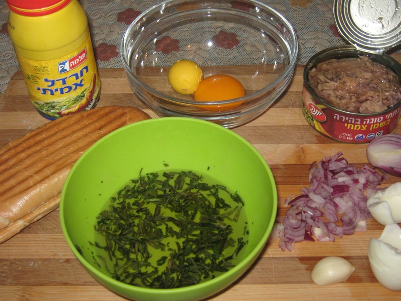 Salata de ton cu maioneza si tarhon