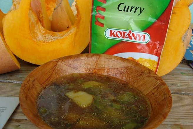 Supa de praz cu curry Kotanyi