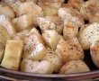 Cartofi cu ierburi aromate , la cuptorul cu halogen-3