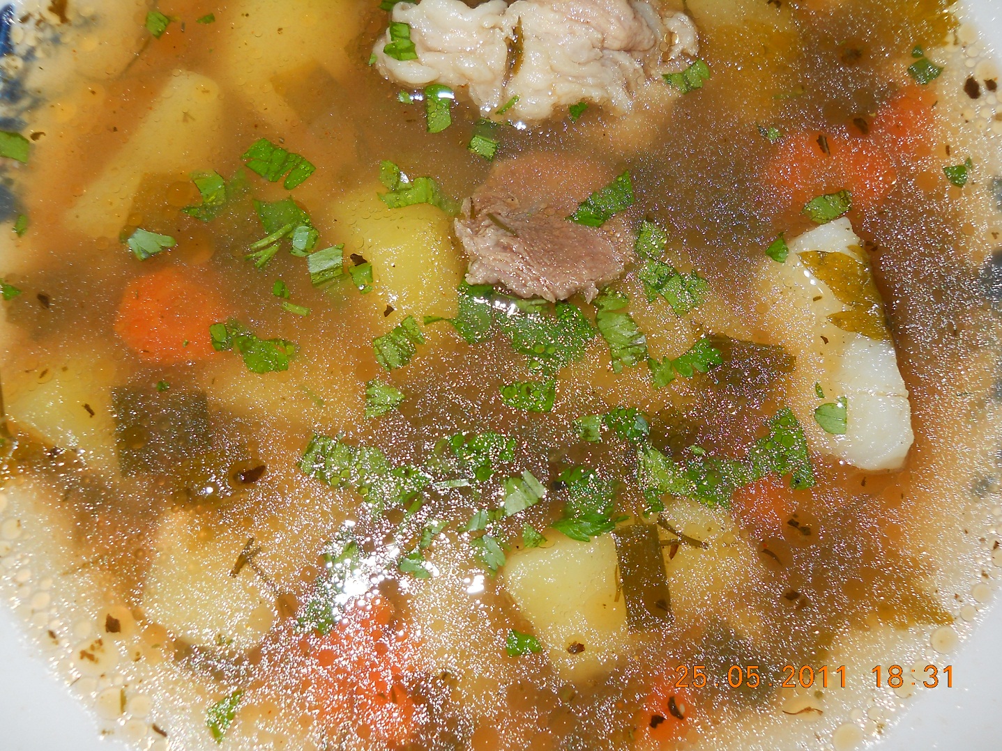 Supa cu pulpa de porc