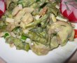 Salată de fasole verde cu ciuperci şi pastramă-4