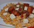 Cous-cous marocan cu crenvursti, masline si tofu-0