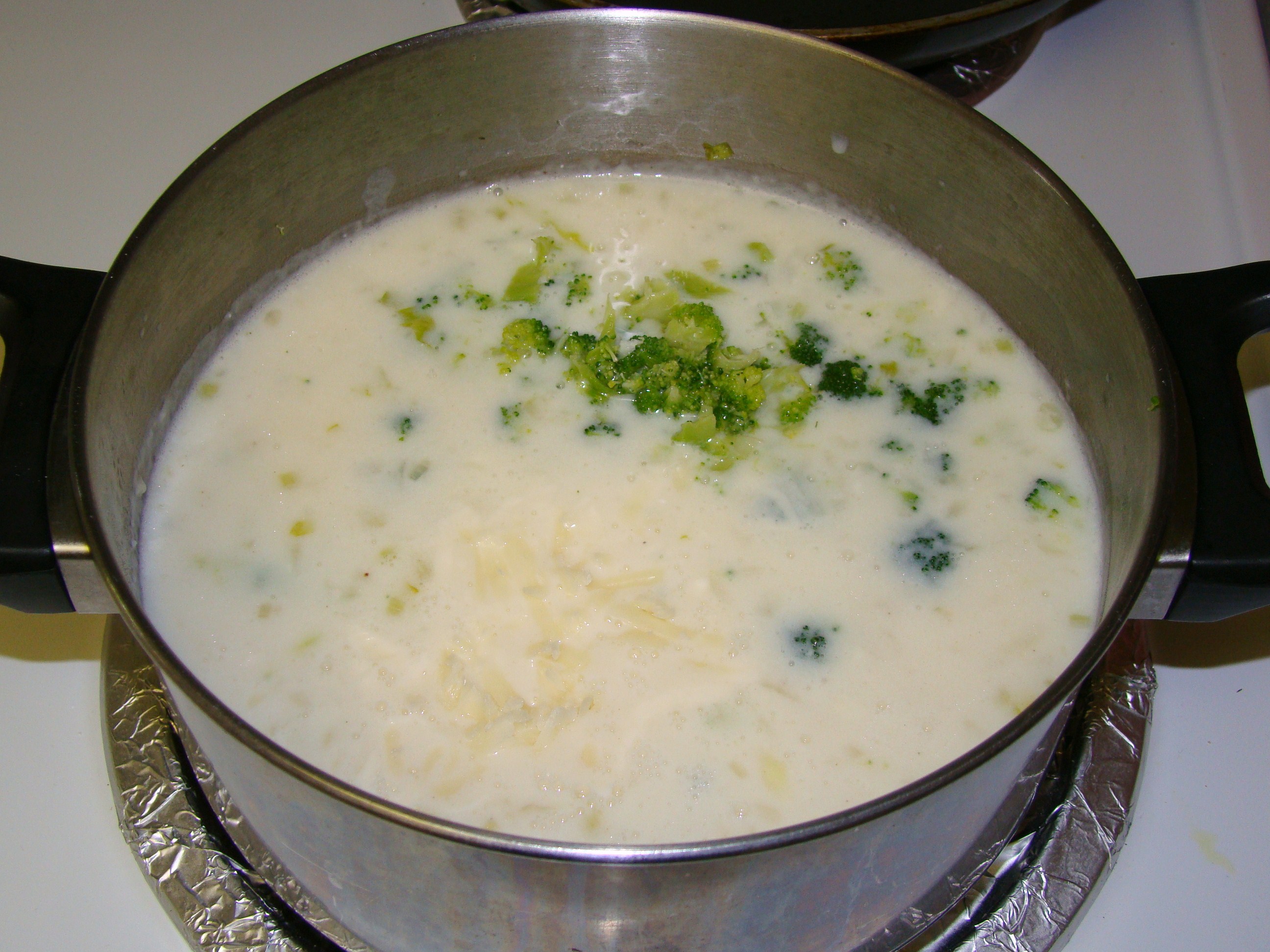 Supa crema de broccoli si branza