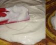 Tort cu spuma de vanilie si crema ganache-7