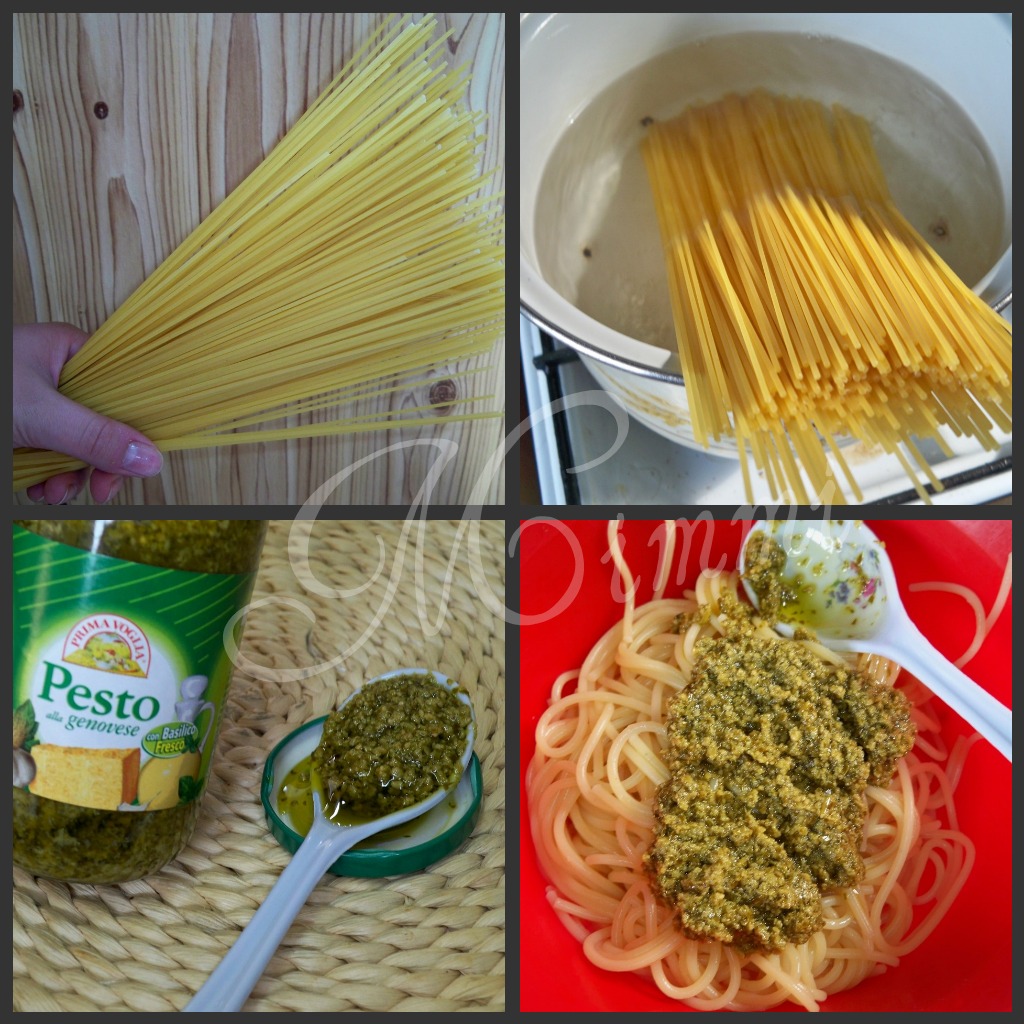 Spaghetti pesto alla genovese