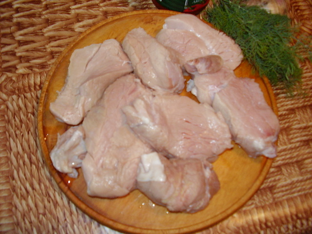 Tocanita de ceapa cu carne de porc