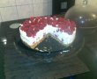 Tort cheesecake cu zmeura-6