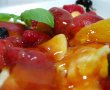 Salata de fructe cu serbet lamaie si busuioc-2