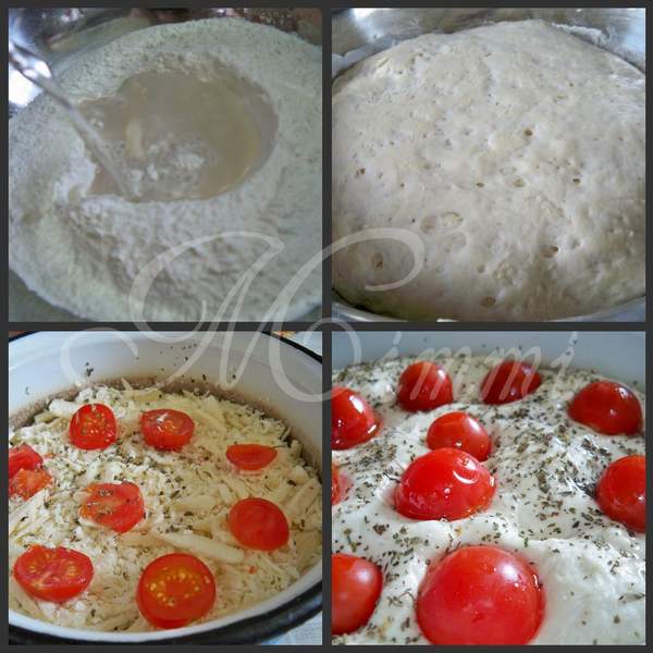 Focaccia umpluta