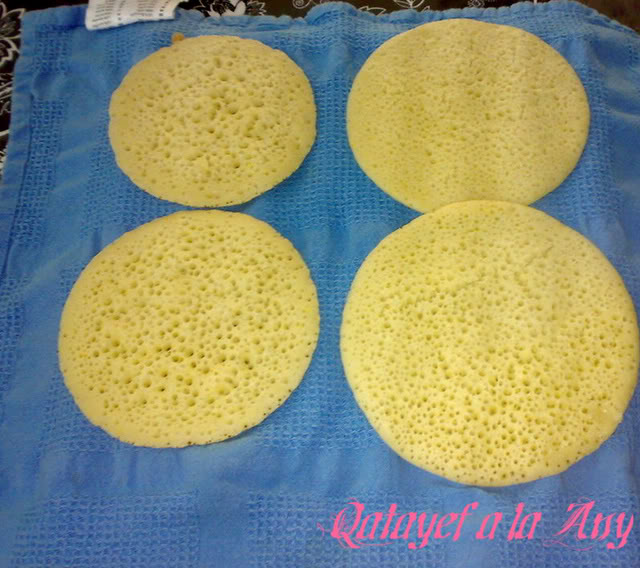 Qatayef - arabic pancakes.