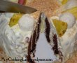 Tort Spirala cu Ananas, Cocos si Mascarpone-5