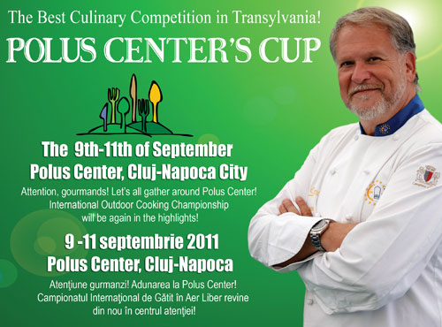 Campionatul pentru gatit: etapa Cluj - Polus Mall 9-11 septembrie