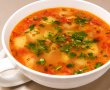 Ciorbă de roşii cu dovlecei-9