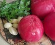 Ciuperci in sos tomat, cu piure de cartofi-0