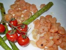 Creveti si sparanghel