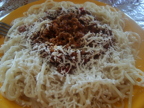 Spaghetti Picadillo