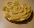 Tarta de queso con melocotones y caramel(Tort cu crema de branza ,piersici si caramel)-6