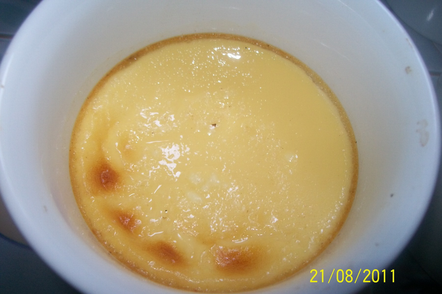 Crème brulee  sau o alta adaptare a cremei de zahar ars