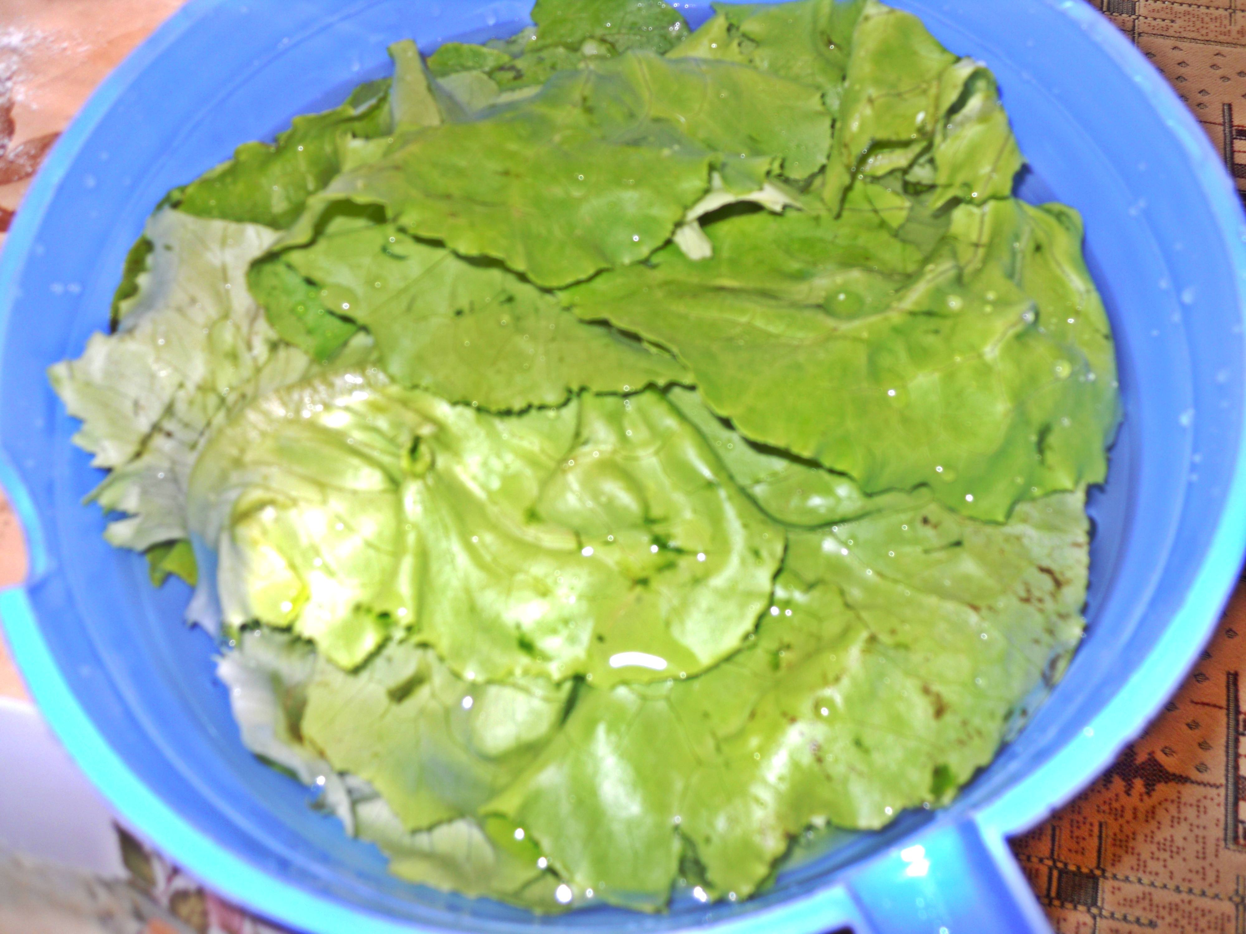 Salata cu dresing de iaurt