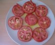 Pui fragezi si dezbracati la cuptor cu garnitura de tomate si porumb fiert-4