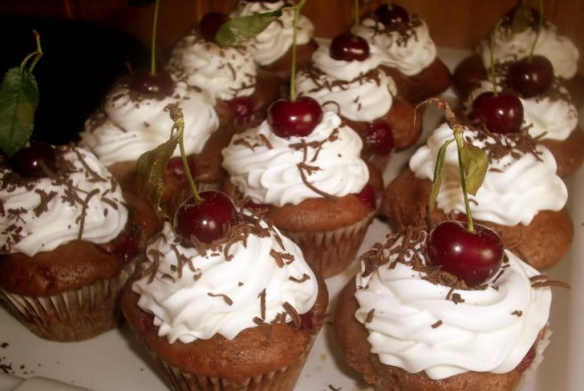 Cupcakes "Padurea Neagra"