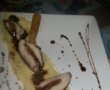 Muschiulet de porc tras in ciocolata servit cu piure, ceapa cipollin si dovleac-0