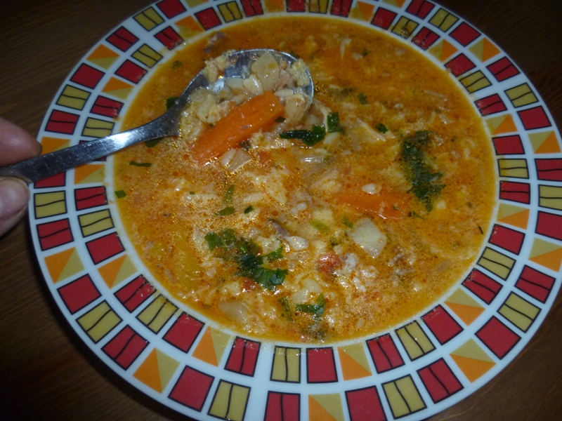 Supa cu zdrente (sau reconditionata)