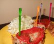Rulouri de porc cu fasole verde-4
