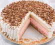 Tort cu crema de frisca si visine-5