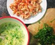 Mic dejun fancy: omleta cu carne de rac si rucola-2