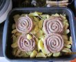 Cartofi la cuptor cu carnaciori proaspeti-0