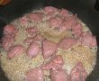 Carne de vanat (caprioara , cerb )cu sos si dovlecei prajiti-4