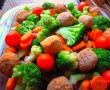 Sufleu de broccoli cu chiftele-2