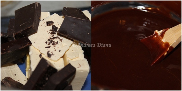 Negresa cu ciocolata si caramel