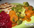 Pui cu broccoli şi morcovi-1