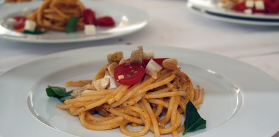 Spaghetti a la trapanese