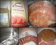 Lenticchie con sugo  e cotechino (Linte cu sos de rosii si carnati)-5