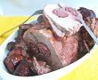 Pulpa de porc impanata cu usturoi si carnat afumat-2