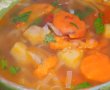 Supa de legume cu taitei de orez-3