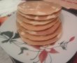 Pancakes  cu sos caramel ( clatite americane)-6