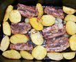 Piept de porc cu sos de usturoi-2