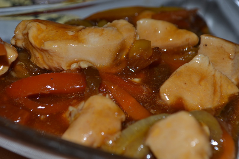 Pui cu Vitasia wok sauce indonesian (by Lidl)