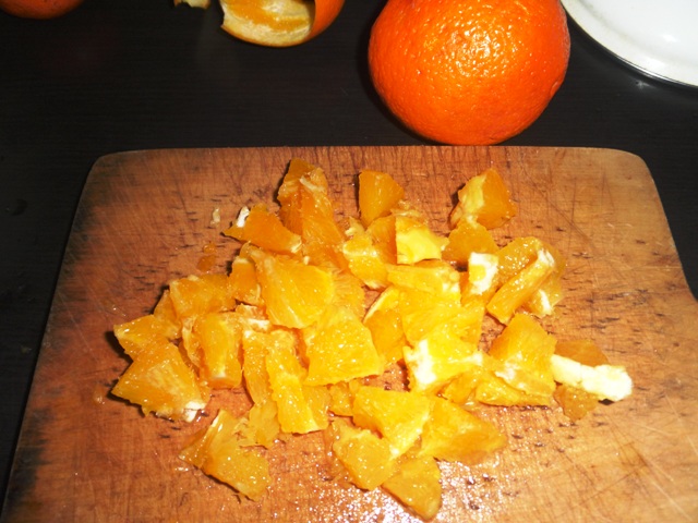 Briose cu dulceata de portocale