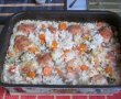 Pulpe de pui dezosate cu orez si legume la cuptor-2