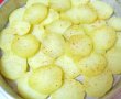 Gratin de spanac cu chiftelute si cartofi-4