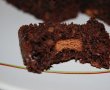 Brownie cu biscuiti-5