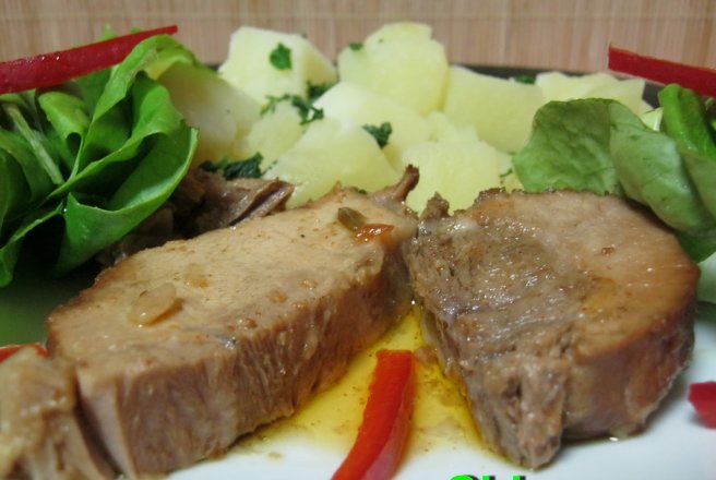 Cotlet de porc in zeama de varza