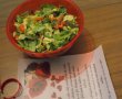 Salata  cu salata verde, ceapa si rosii-1