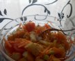 Salata cu surimi (pasta din carne de peste)-8